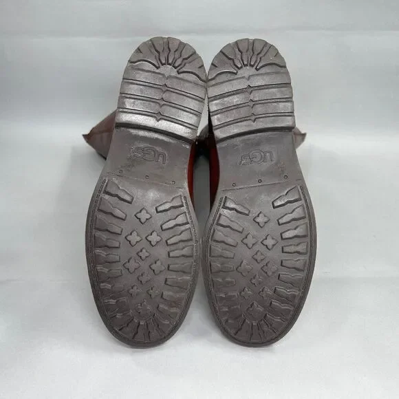 UGG Dahlen Stout Boots Women's Size 10 Tall Leather Fully Insulated Riding Boots - Picture 10 of 16